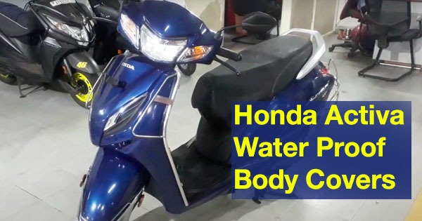 honda activa body cover waterproof